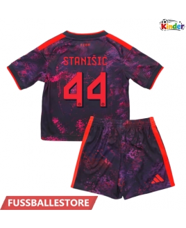 Günstige Bayern Munich Josip Stanisic #44 3rd trikot Kinder 2026-27 Kurzarm (+ Kurze Hosen)
